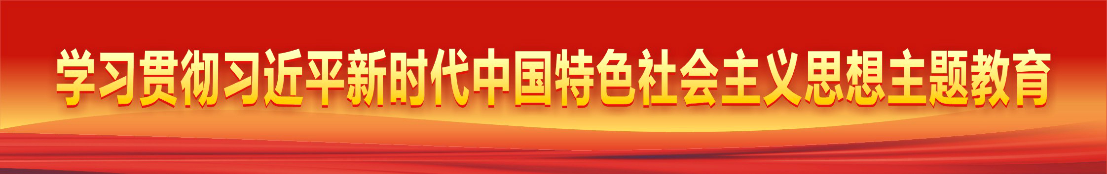 学习贯彻习近平新时代中国特色社会主义思想主题教育